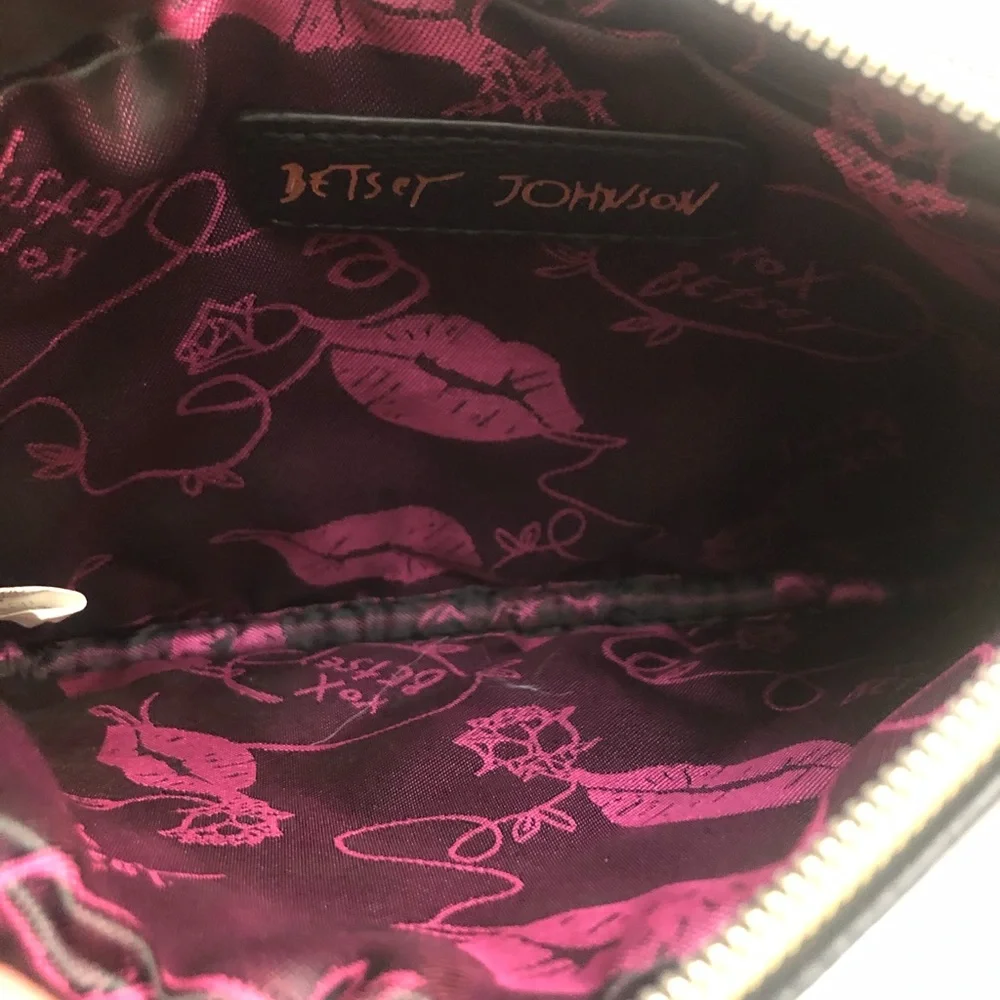 Betsey Johnson cosmetics bag
